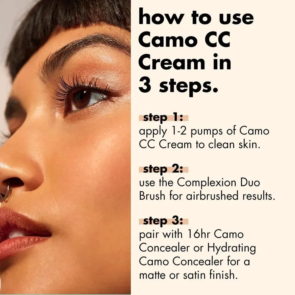 e.l.f . Camo CC Cream Foundation Color Correct SPF30~DEEP 560C~1oz/30gm Exp 7/27
